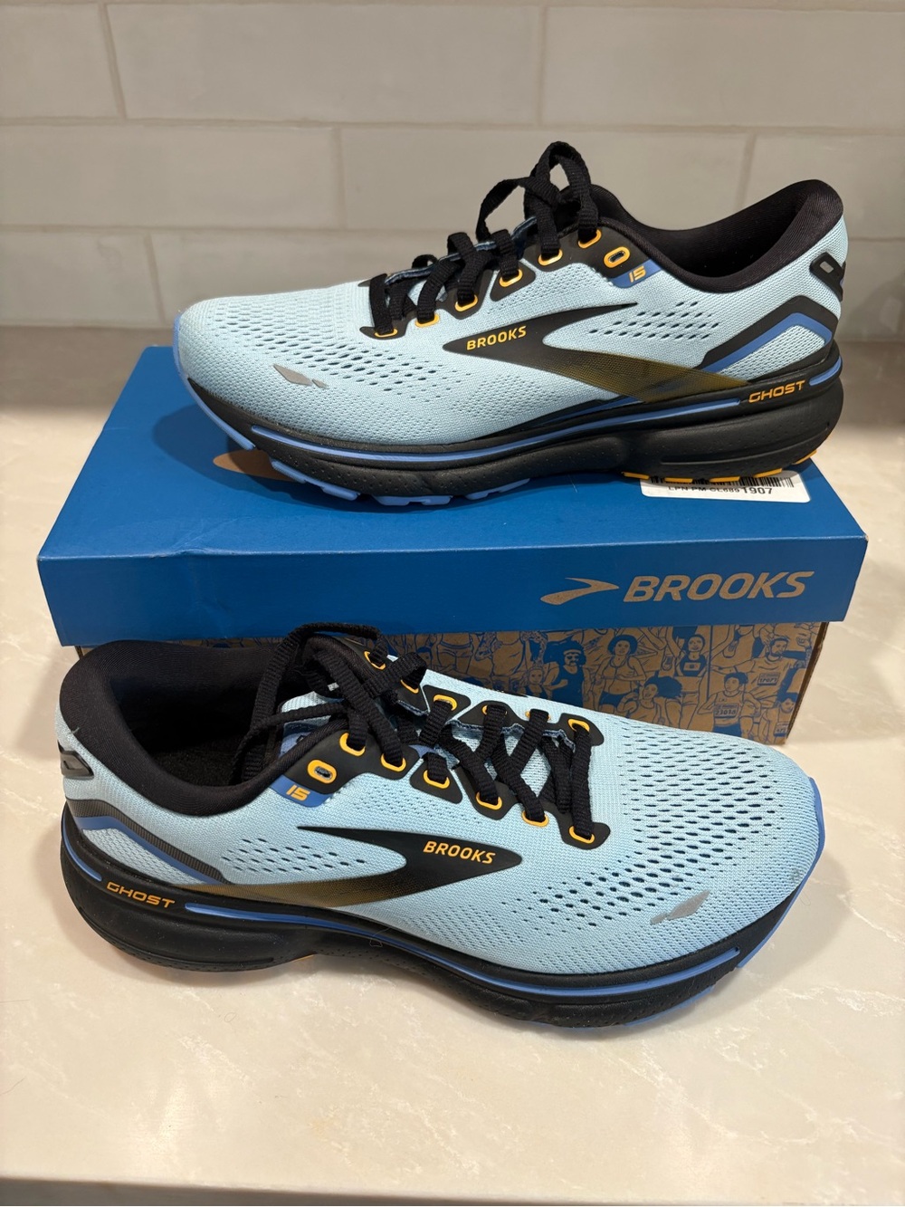 Brooks Ghost Women’s Running Shoes - Light Blue/Black
